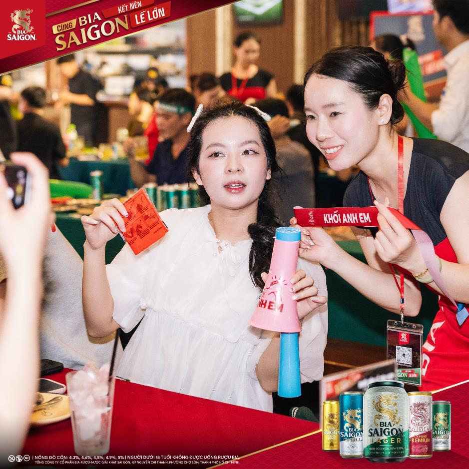 H&agrave;ng ngh&igrave;n người c&ugrave;ng Bia Saigon Kết N&ecirc;n Lễ Lớn&rdquo; với chuỗi sự kiện b&ugrave;ng nổ tại TP. Hồ Ch&iacute; Minh v&agrave; Cần Thơ - Ảnh 5.