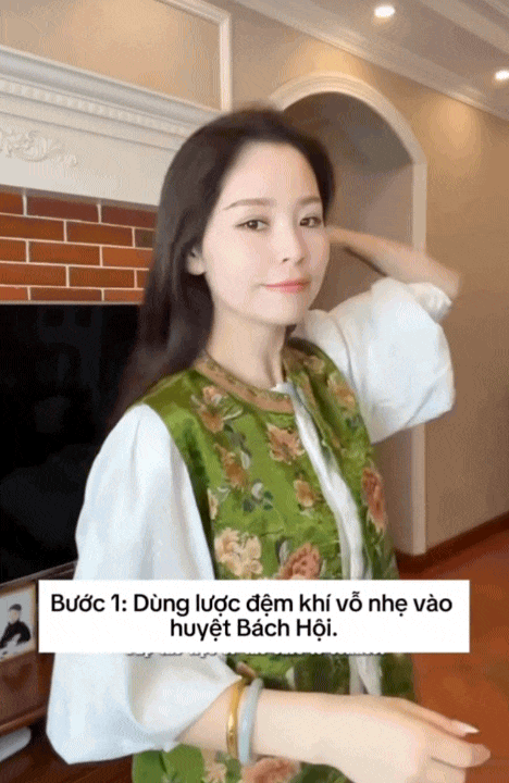 Chi&ecirc;u dưỡng t&oacute;c đen mượt, giảm t&oacute;c bạc của "tỷ tỷ xứ Trung": Mỗi ng&agrave;y chải t&oacute;c 5 ph&uacute;t với 2 loại lược- Ảnh 5.