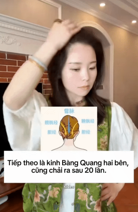 Chi&ecirc;u dưỡng t&oacute;c đen mượt, giảm t&oacute;c bạc của "tỷ tỷ xứ Trung": Mỗi ng&agrave;y chải t&oacute;c 5 ph&uacute;t với 2 loại lược- Ảnh 10.