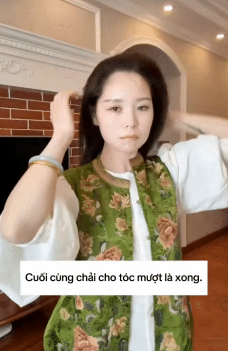 Chi&ecirc;u dưỡng t&oacute;c đen mượt, giảm t&oacute;c bạc của "tỷ tỷ xứ Trung": Mỗi ng&agrave;y chải t&oacute;c 5 ph&uacute;t với 2 loại lược- Ảnh 14.