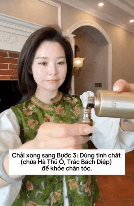Chi&ecirc;u dưỡng t&oacute;c đen mượt, giảm t&oacute;c bạc của "tỷ tỷ xứ Trung": Mỗi ng&agrave;y chải t&oacute;c 5 ph&uacute;t với 2 loại lược- Ảnh 13.