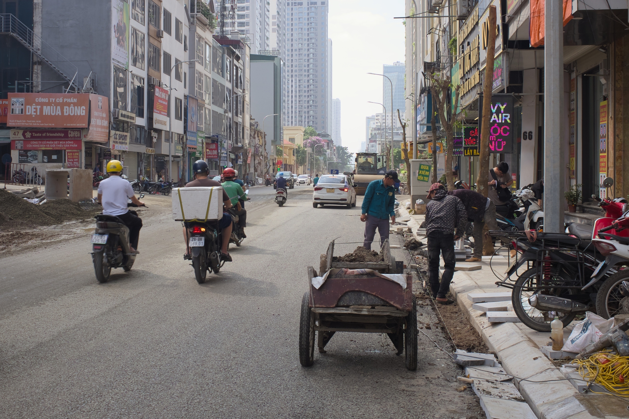 Diện mạo đường Nguyễn Tu&acirc;n ngay l&uacute;c n&agrave;y- Ảnh 3.