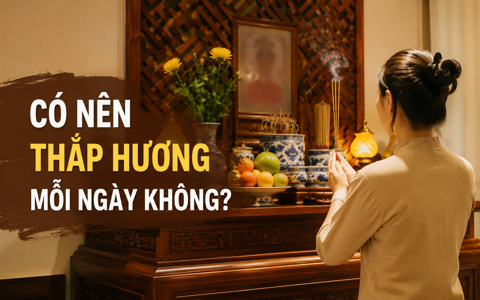 Thắp hương xong n&ecirc;n l&agrave;m g&igrave;? - Ảnh 1.