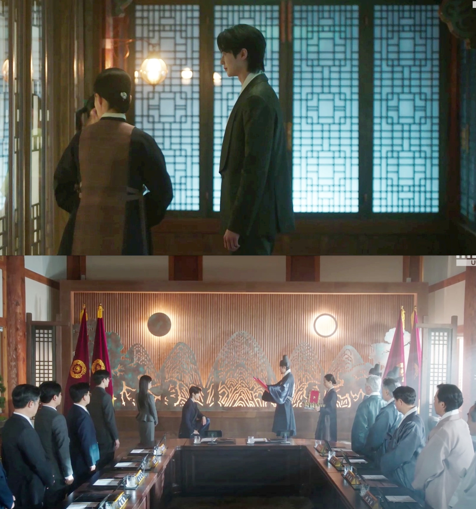 Perfect Crown tập 10: Byeon Woo Seok gi&agrave;nh lại ng&ocirc;i vua, IU lao v&agrave;o biển lửa cứu chồng- Ảnh 2.