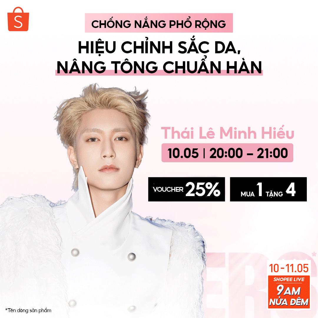 Serum chống nắng mới của AHC &ldquo;ch&agrave;o s&acirc;n&rdquo; Shopee với livestream v&agrave; ưu đ&atilde;i hấp dẫn - Ảnh 2.