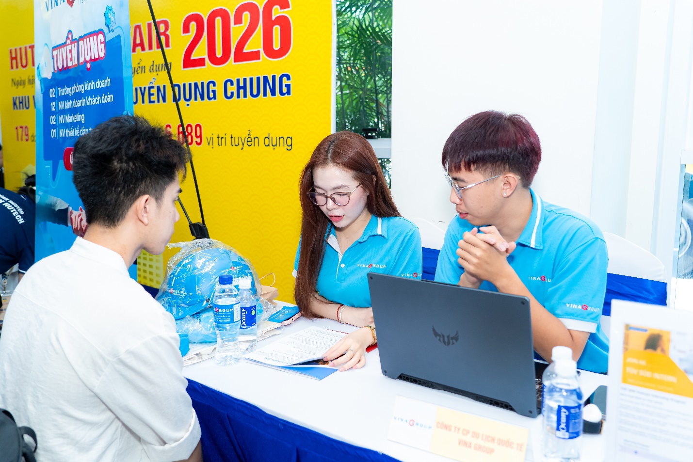 179 doanh nghiệp đồng h&agrave;nh, HUTECH Job Fair 2026 th&agrave;nh điểm hẹn tuyển dụng quy m&ocirc; lớn - Ảnh 3.