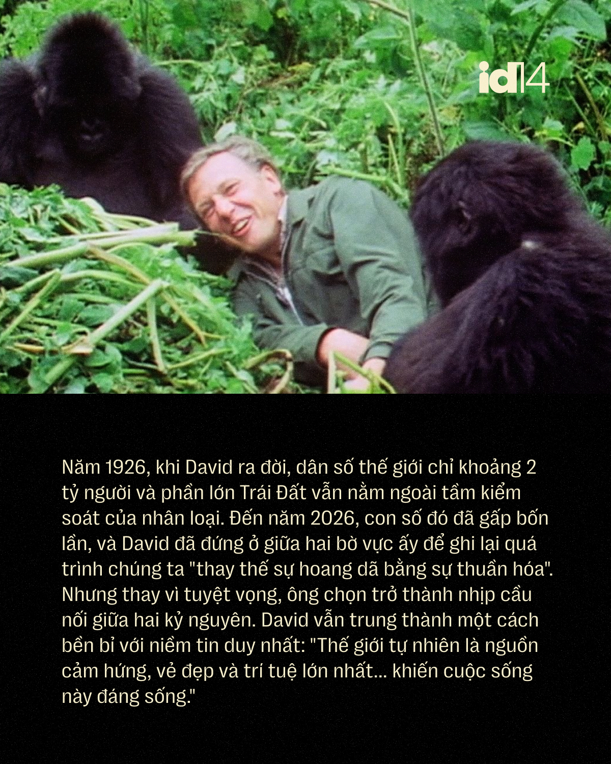 Sir David Attenborough: 100 năm sống, 70 năm l&agrave;m phim t&agrave;i liệu v&agrave; một "hiệu ứng" l&agrave;m thay đổi th&oacute;i quen của cả h&agrave;nh tinh - Ảnh 5.
