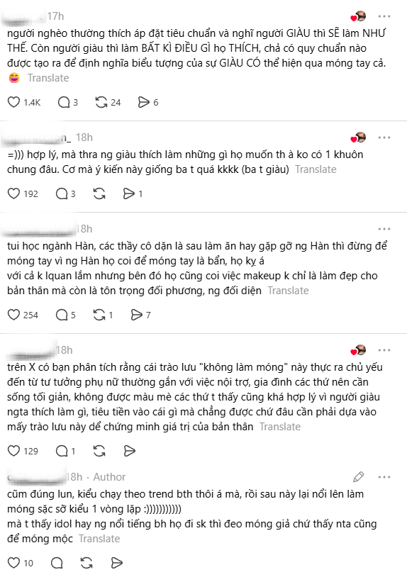 Người gi&agrave;u kh&ocirc;ng l&agrave;m nail: Topic h&uacute;t 18,5 triệu view ở H&agrave;n Quốc nảy sinh những quan điểm ngỡ ng&agrave;ng- Ảnh 10.