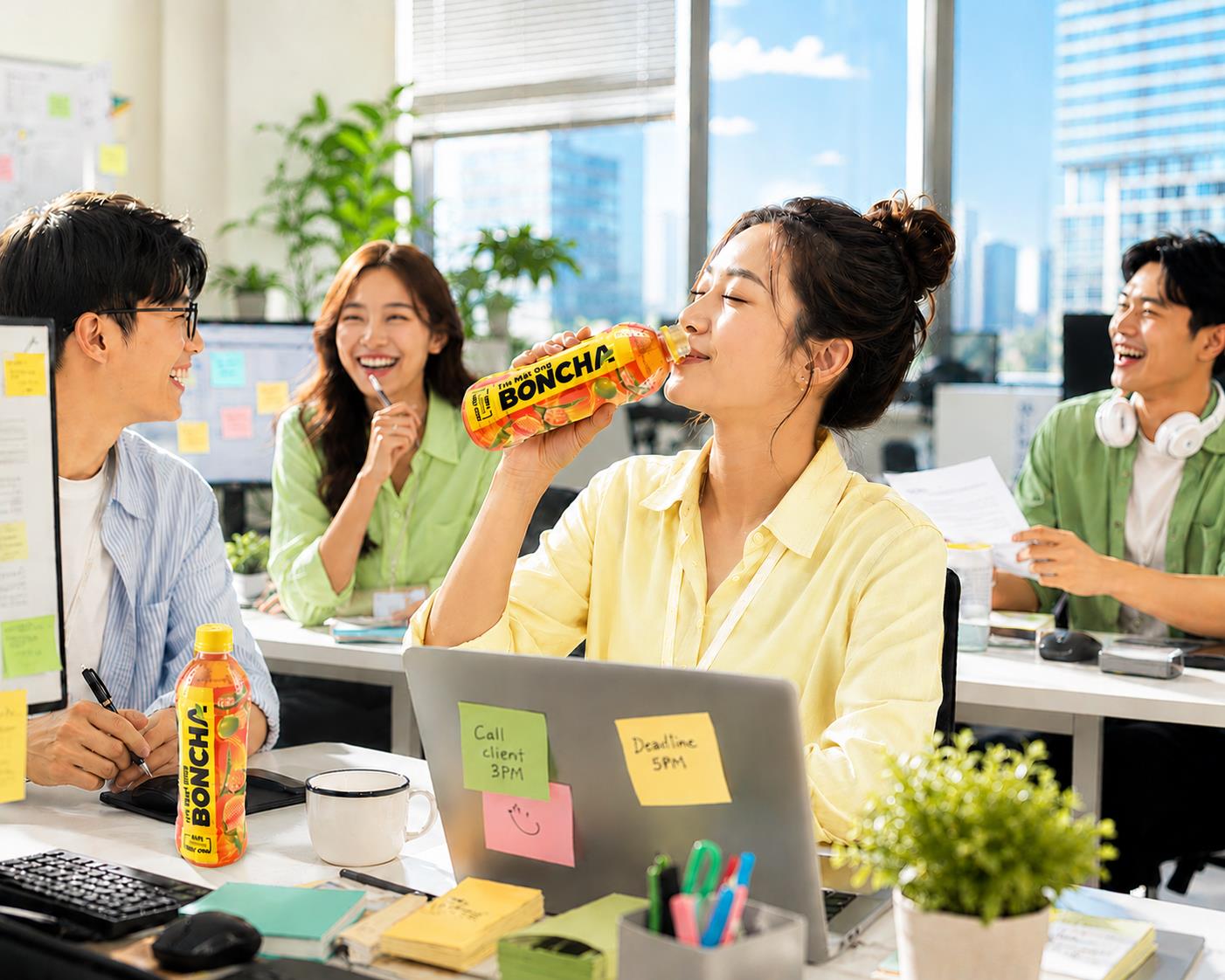 Kh&aacute;m ph&aacute; vũ trụ h&egrave; thanh m&aacute;t c&ugrave;ng Tr&agrave; Mật Ong BONCHA - Ảnh 2.
