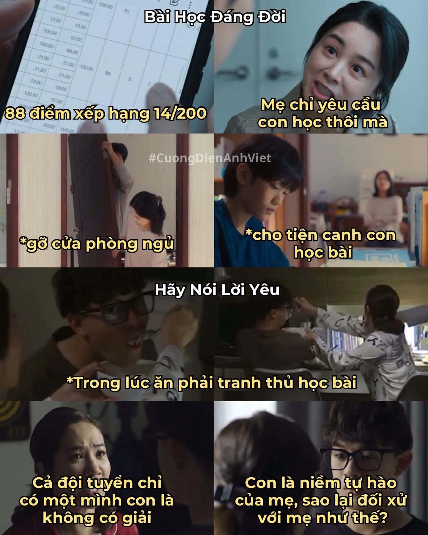 MXH bùng nổ với 2 cảnh phim Việt Nam và Hàn Quốc: Những đứa trẻ đáng thương, sống quằn quại dưới áp lực, kỳ vọng của cha mẹ!- Ảnh 2. MXH bùng nổ với 2 cảnh phim Việt Nam và Hàn Quốc: Những đứa trẻ đáng thương, sống quằn quại dưới áp lực, kỳ vọng của cha mẹ!- Ảnh 2.