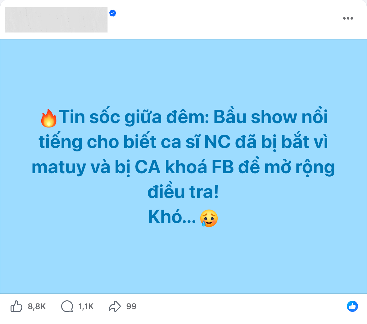 X&ocirc;n xao tin ca sĩ N.C bị bắt- Ảnh 2.