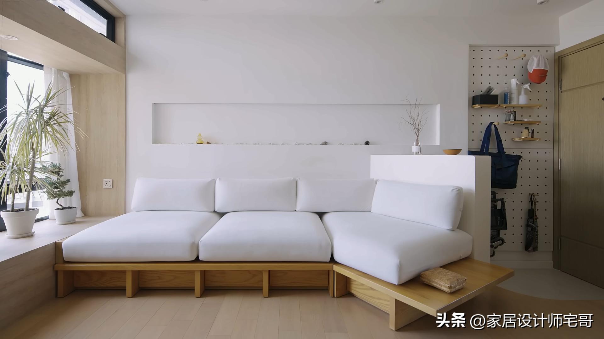 C&ocirc; g&aacute;i chưa từng học thiết kế biến căn hộ 48m&sup2; th&agrave;nh ng&ocirc;i nh&agrave; trong mơ: 2 ph&ograve;ng ngủ, b&agrave;n ăn 6 người v&agrave; b&iacute; quyết khiến ai xem cũng muốn học theo- Ảnh 7.