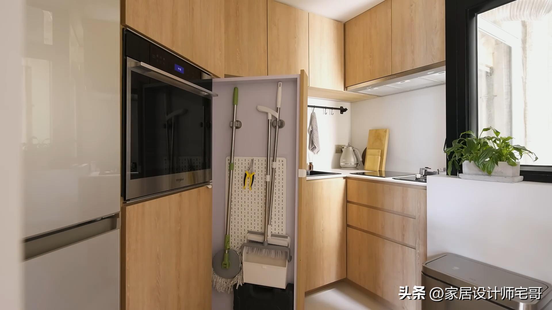 C&ocirc; g&aacute;i chưa từng học thiết kế biến căn hộ 48m&sup2; th&agrave;nh ng&ocirc;i nh&agrave; trong mơ: 2 ph&ograve;ng ngủ, b&agrave;n ăn 6 người v&agrave; b&iacute; quyết khiến ai xem cũng muốn học theo- Ảnh 14.