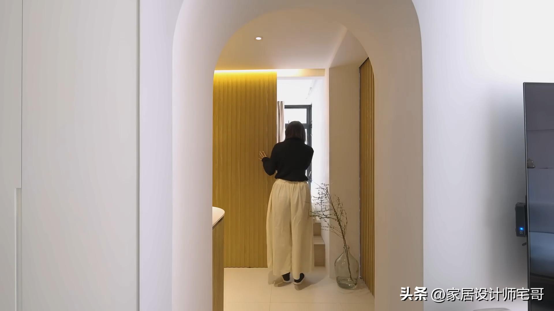 C&ocirc; g&aacute;i chưa từng học thiết kế biến căn hộ 48m&sup2; th&agrave;nh ng&ocirc;i nh&agrave; trong mơ: 2 ph&ograve;ng ngủ, b&agrave;n ăn 6 người v&agrave; b&iacute; quyết khiến ai xem cũng muốn học theo- Ảnh 17.