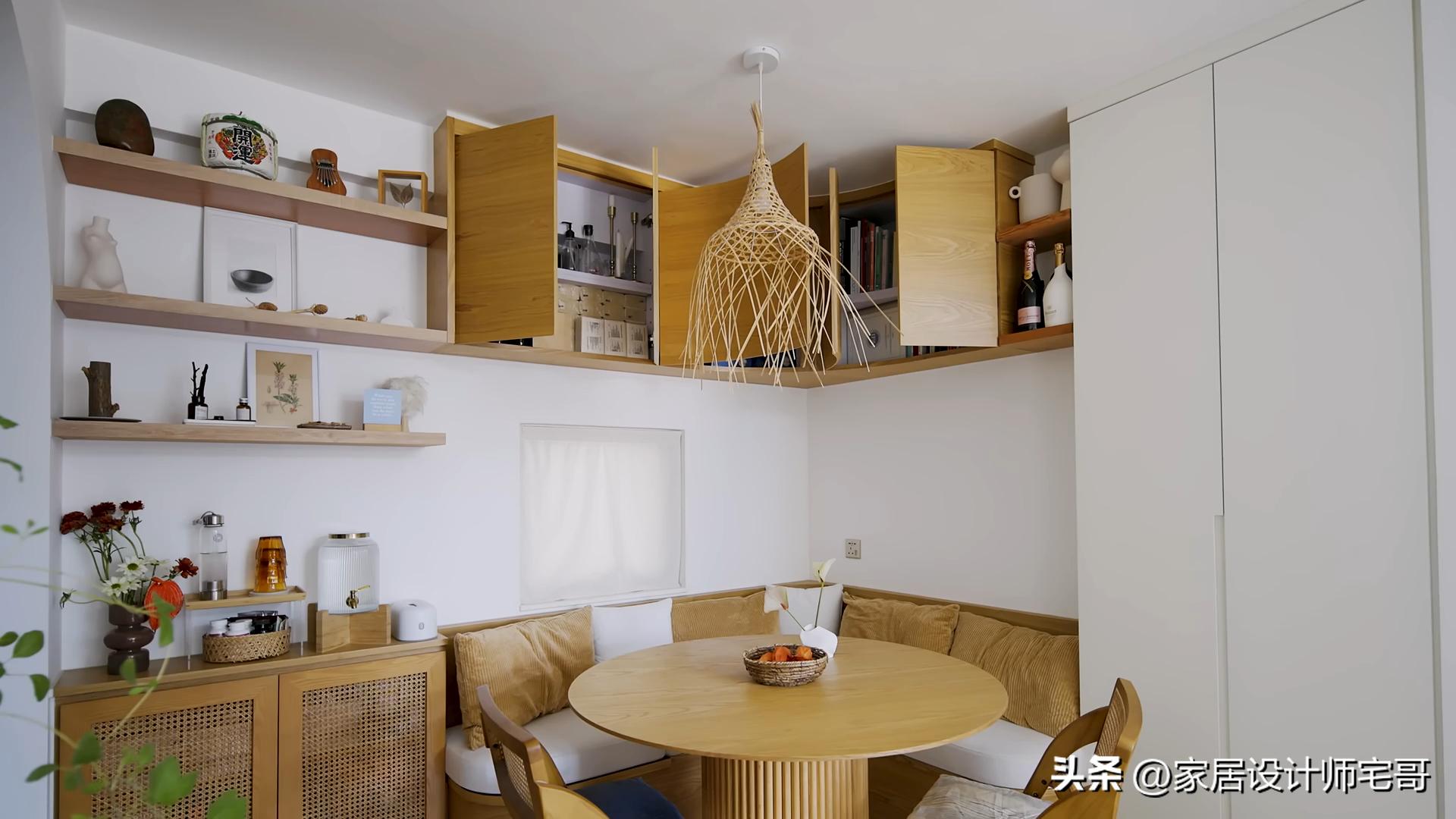 C&ocirc; g&aacute;i chưa từng học thiết kế biến căn hộ 48m&sup2; th&agrave;nh ng&ocirc;i nh&agrave; trong mơ: 2 ph&ograve;ng ngủ, b&agrave;n ăn 6 người v&agrave; b&iacute; quyết khiến ai xem cũng muốn học theo- Ảnh 11.