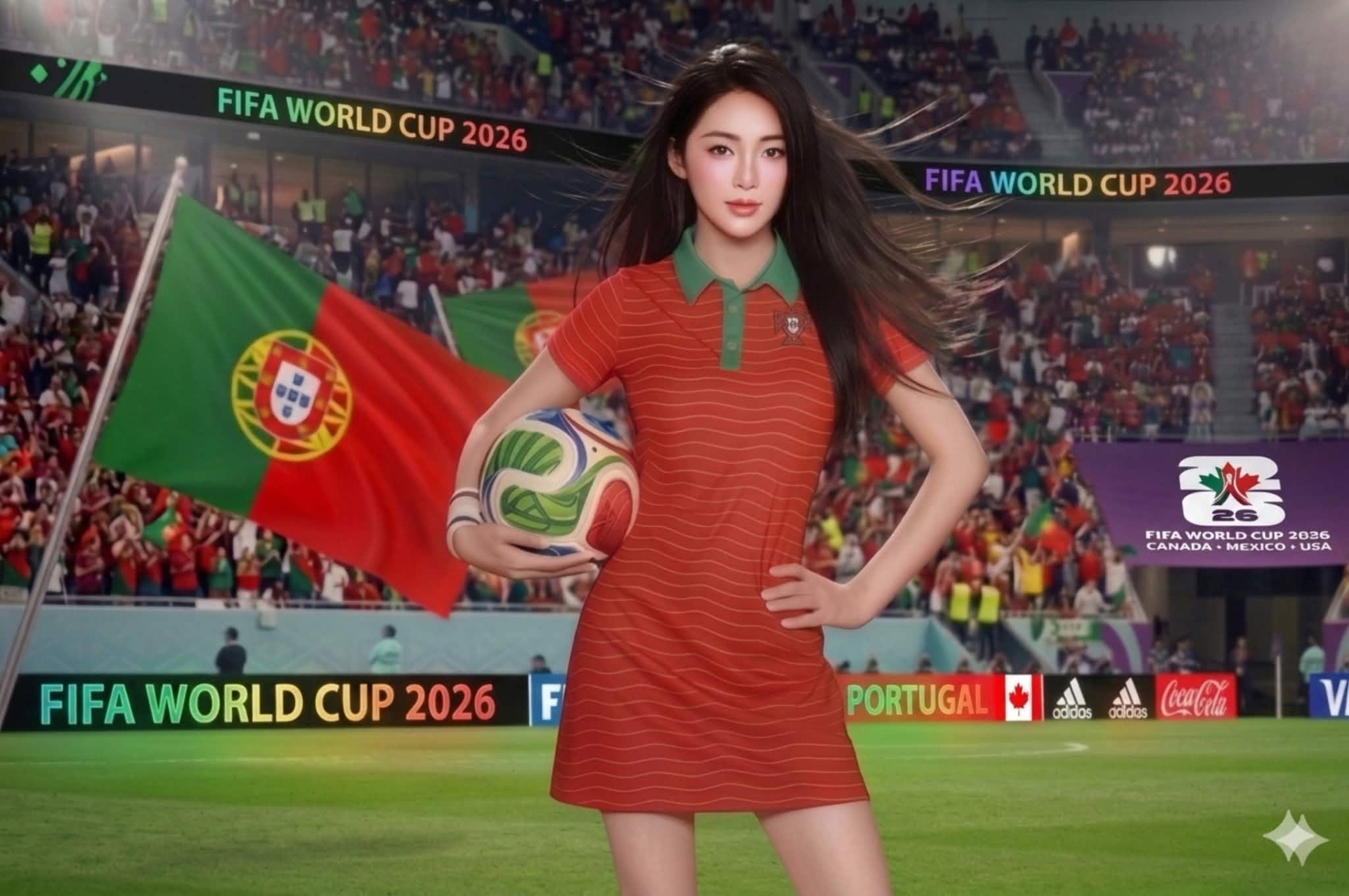 D&agrave;n người đẹp N&oacute;ng c&ugrave;ng FIFA World Cup 2026 lộ diện: C&oacute; 1 mỹ nh&acirc;n l&ecirc;n TV c&ograve;n đẹp hơn ảnh tự đăng - Ảnh 15.