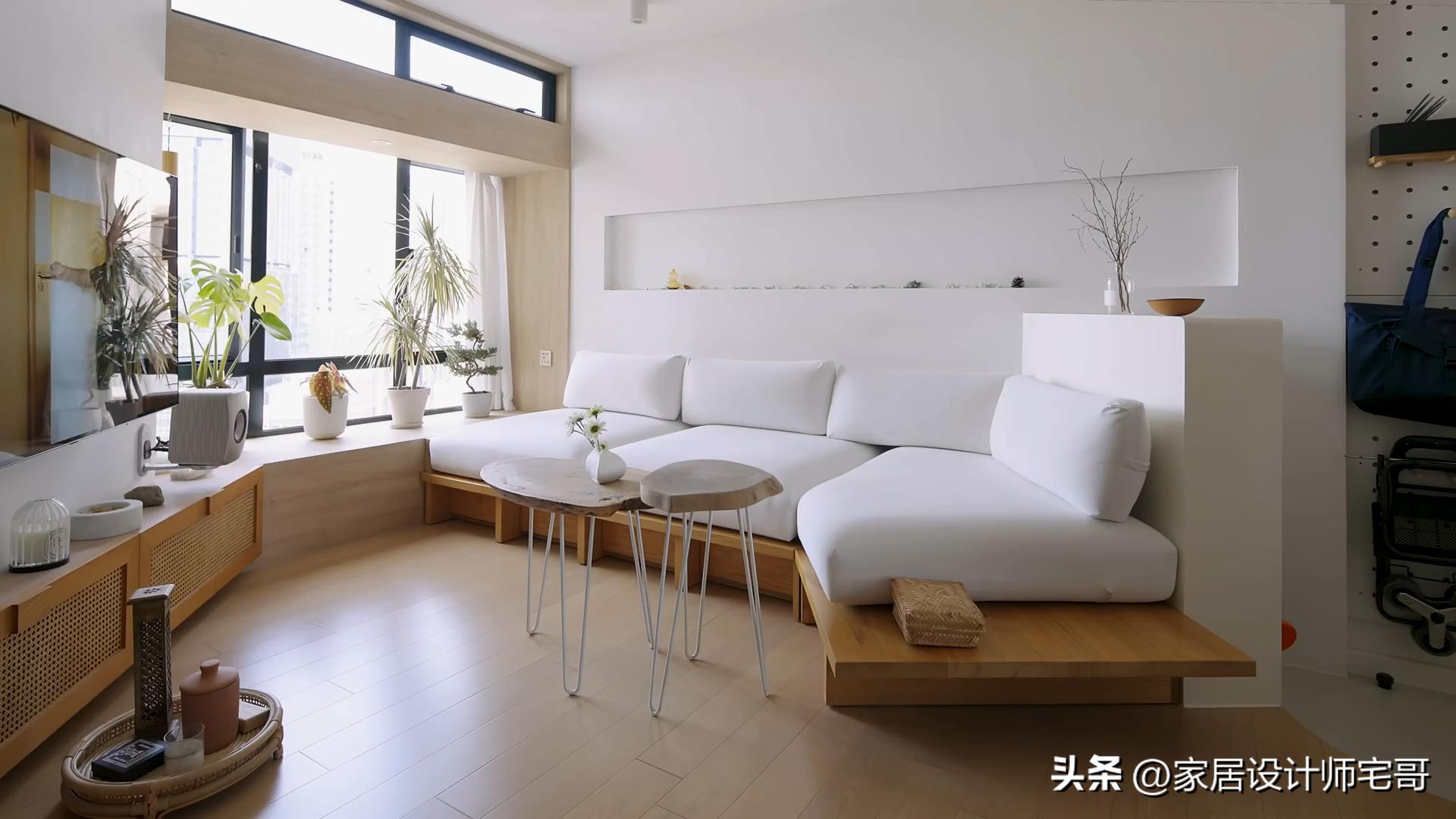 C&ocirc; g&aacute;i chưa từng học thiết kế biến căn hộ 48m&sup2; th&agrave;nh ng&ocirc;i nh&agrave; trong mơ: 2 ph&ograve;ng ngủ, b&agrave;n ăn 6 người v&agrave; b&iacute; quyết khiến ai xem cũng muốn học theo- Ảnh 31.