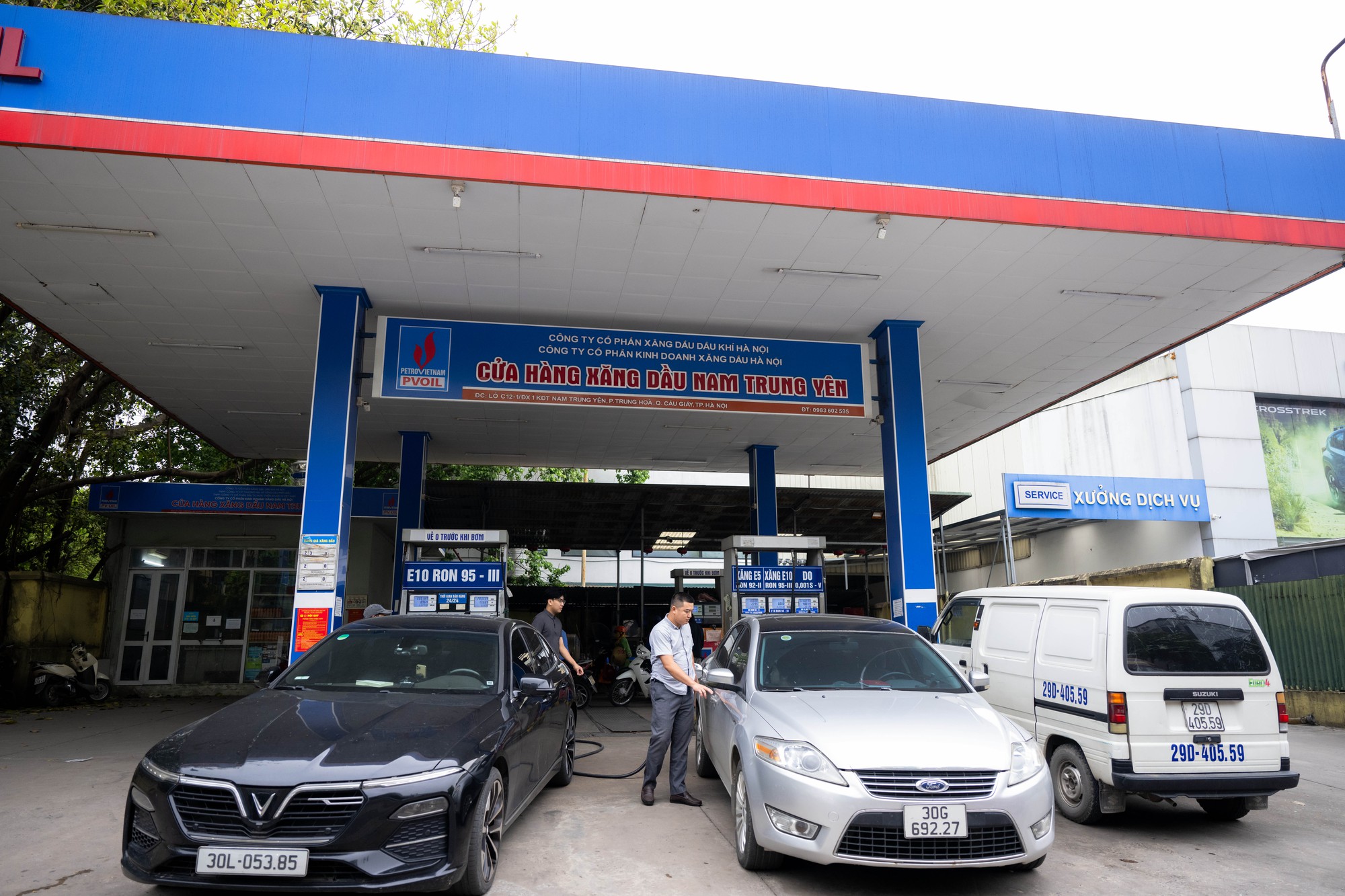 V&ograve;ng quanh H&agrave; Nội v&agrave; TP.HCM: Loạt c&acirc;y xăng vẫn b&aacute;n song song xăng E5 c&ugrave;ng E10- Ảnh 16.