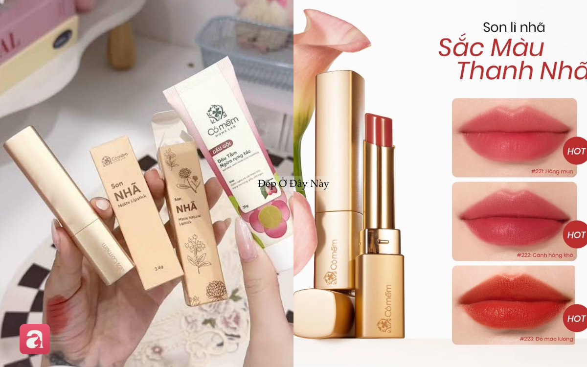 Chẳng thua g&igrave; h&agrave;ng ngoại: 4 thỏi son "made in Vietnam" m&agrave;u đẹp, vỏ xinh, ai d&ugrave;ng cũng m&ecirc; - Ảnh 2.