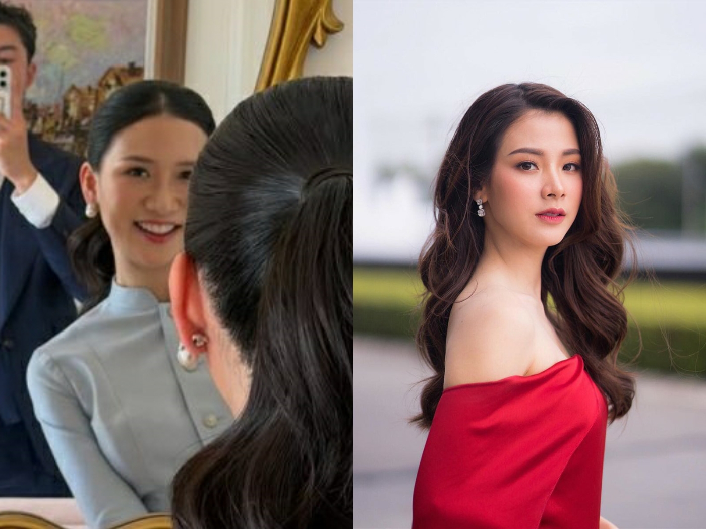 Nine Naphat lần đầu dẫn bạn g&aacute;i mới dự đ&aacute;m cưới bạn th&acirc;n, nhan sắc thế n&agrave;o so với Baifern?- Ảnh 5.