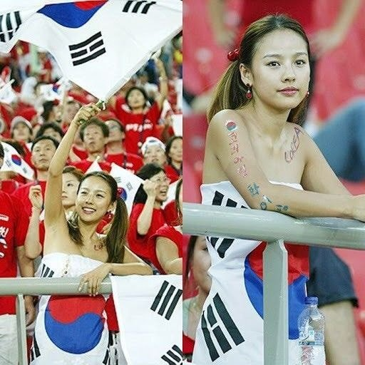 Ảnh Lee Hyori cổ vũ đội tuyển H&agrave;n Quốc hot trở lại: Đ&uacute;ng l&agrave; "nữ ho&agrave;ng gợi cảm" của showbiz!- Ảnh 3.