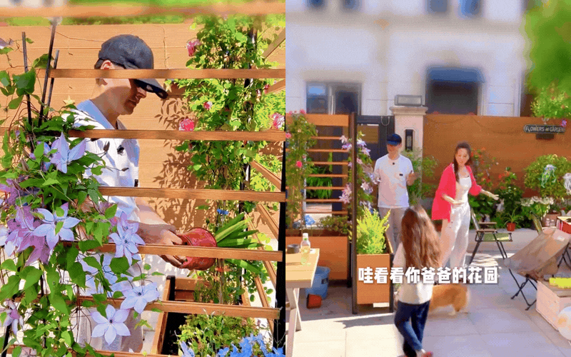Đu trend "bỏ phố về s&acirc;n vườn": Học nam thần Nghi&ecirc;m Khoan tự tay lắp bồn, trồng hoa tạo kh&ocirc;ng gian "triệu đ&ocirc;" giữa m&ugrave;a h&egrave; oi ả- Ảnh 10.
