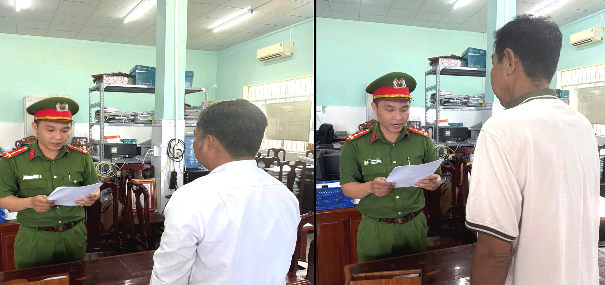 Ra quyết định khởi tố nguy&ecirc;n Hiệu trưởng Danh Ng&acirc;n SN 1972 v&agrave; kế to&aacute;n Nguyễn Huy Cường SN 1983- Ảnh 1.