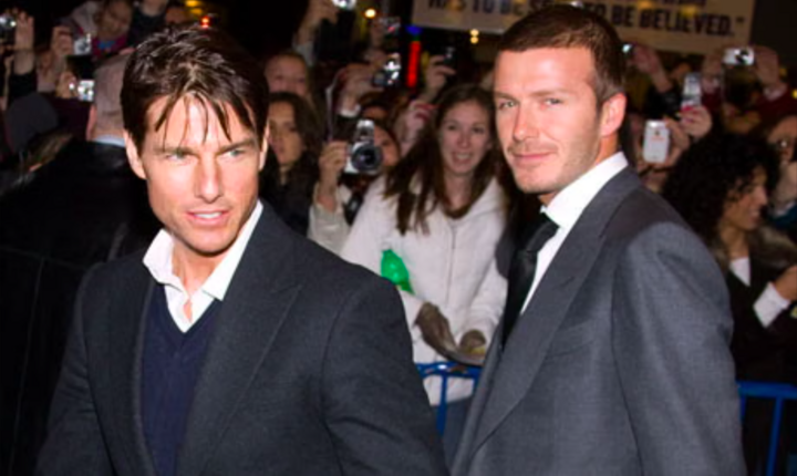 T&igrave;nh bạn nhiều thăng trầm của David Beckham v&agrave; Tom Cruise- Ảnh 2.