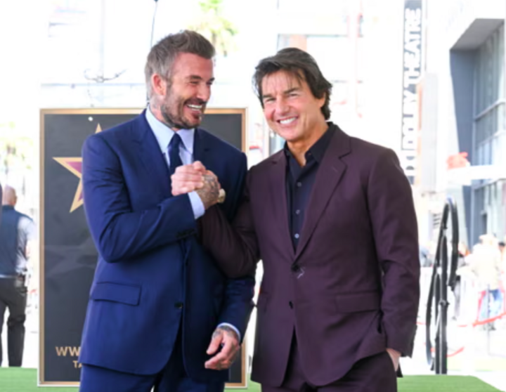 T&igrave;nh bạn nhiều thăng trầm của David Beckham v&agrave; Tom Cruise- Ảnh 5.