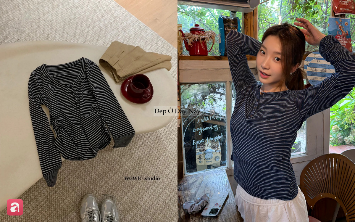Kiểu &aacute;o hack tuổi đang được Song Hye Kyo cưng sủng, chị em U40 diện theo l&agrave; trẻ ra v&agrave;i tuổi- Ảnh 2.
