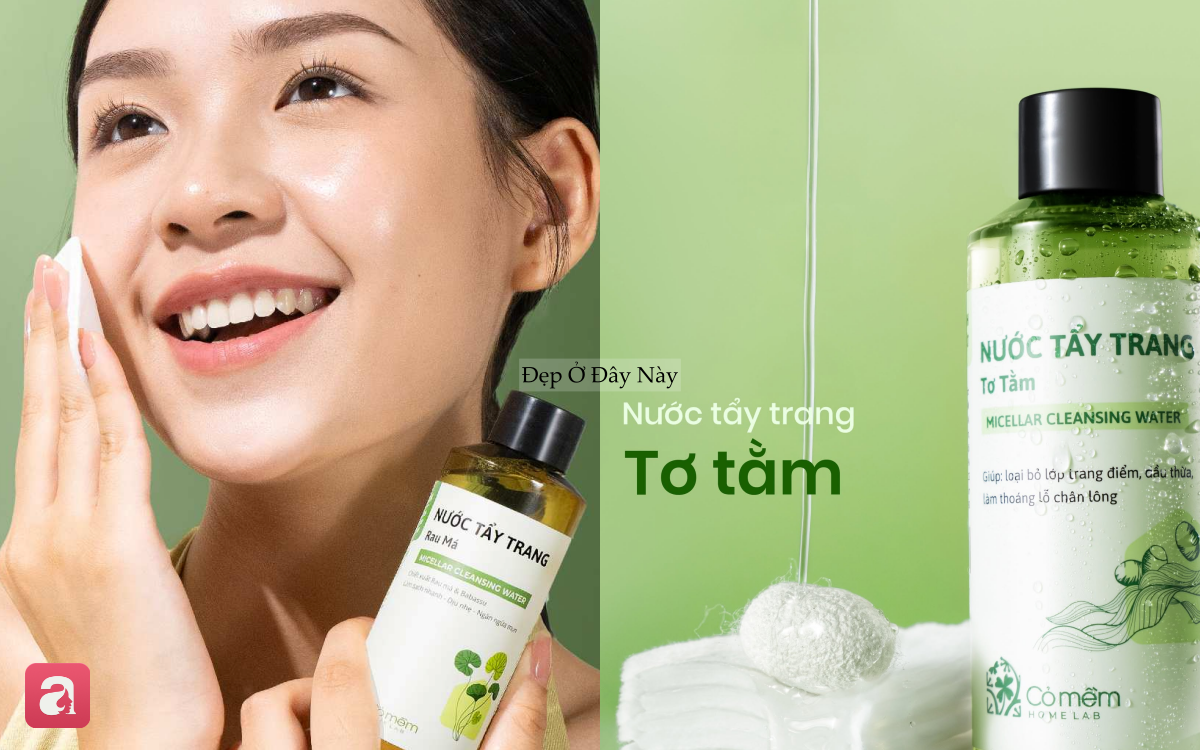 5 lọ nước tẩy trang "made in Vietnam" l&agrave;m sạch s&acirc;u m&agrave; kh&ocirc;ng g&acirc;y kh&ocirc; da, rất hợp với n&agrave;ng c&ocirc;ng sở- Ảnh 4.