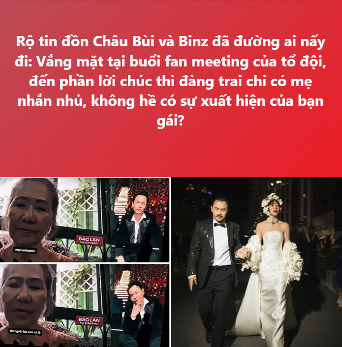 Rầm rộ tin Binz v&agrave; Ch&acirc;u B&ugrave;i rạn nứt- Ảnh 1.