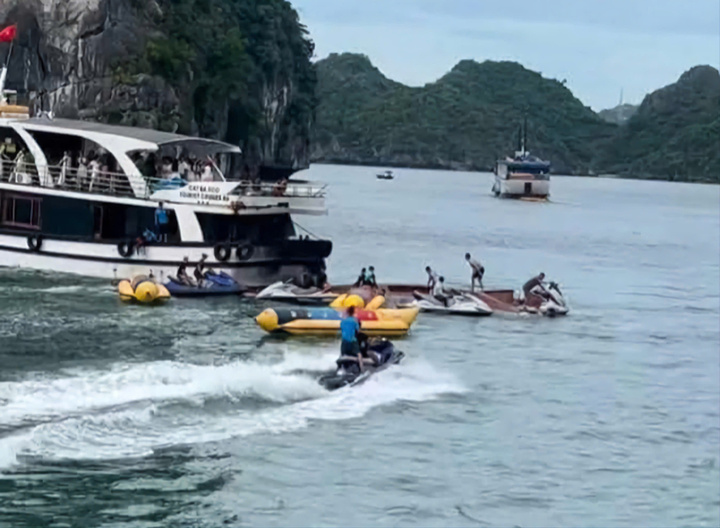 Va chạm t&agrave;u tr&ecirc;n vịnh Lan Hạ, 1 người tử vong: Nạn nh&acirc;n biết bơi, c&oacute; mặc &aacute;o phao- Ảnh 2.