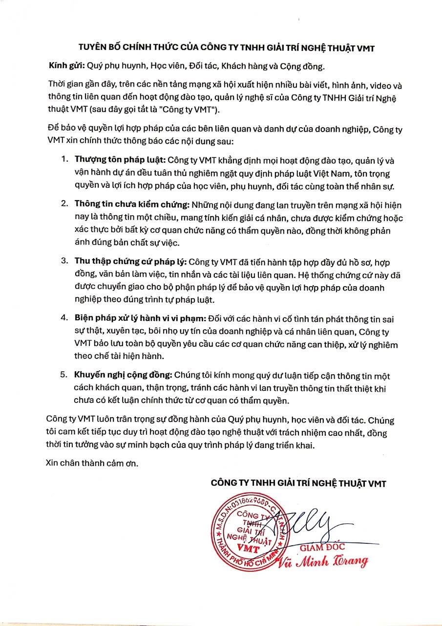 MXH ồn &agrave;o vụ nữ ca sĩ Việt 15 tuổi cầu cứu v&igrave; bị lạm dụng, c&ocirc;ng ty quản l&yacute; l&ecirc;n tiếng - Ảnh 3.