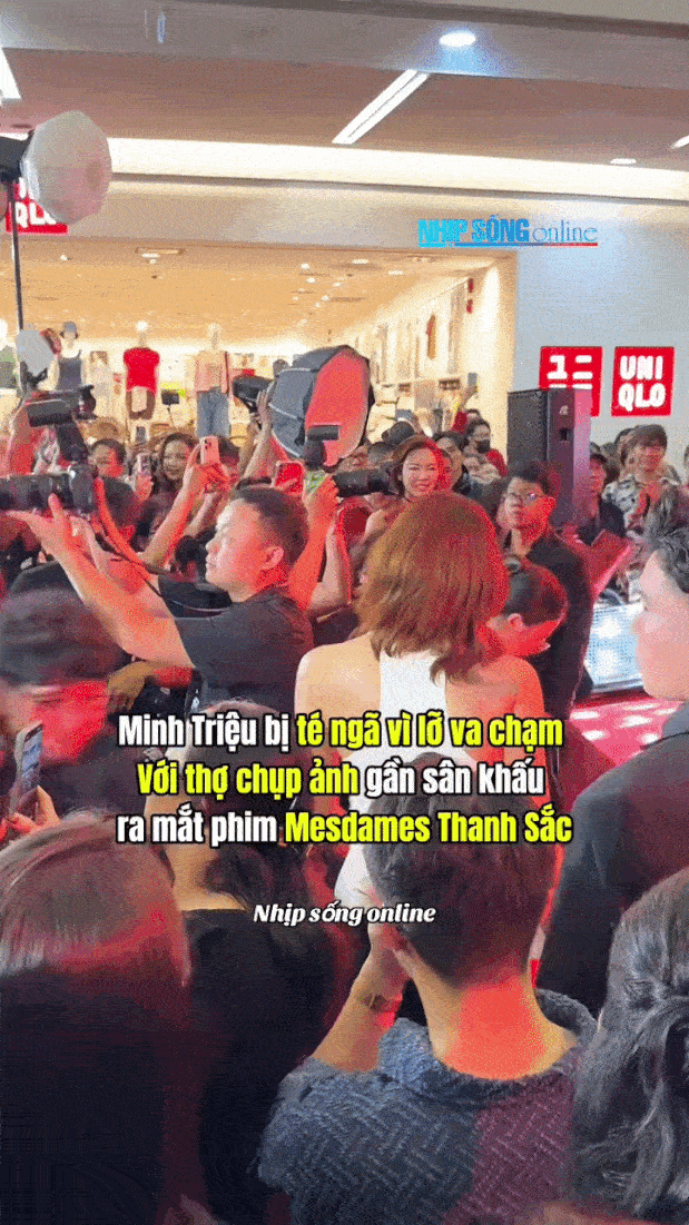 Clip viral: 1 mỹ nh&acirc;n Việt bị thợ chụp ảnh x&ocirc; ng&atilde; tr&ecirc;n thảm đỏ, th&aacute;i độ sau đ&oacute; khiến netizen tức đi&ecirc;n- Ảnh 3.