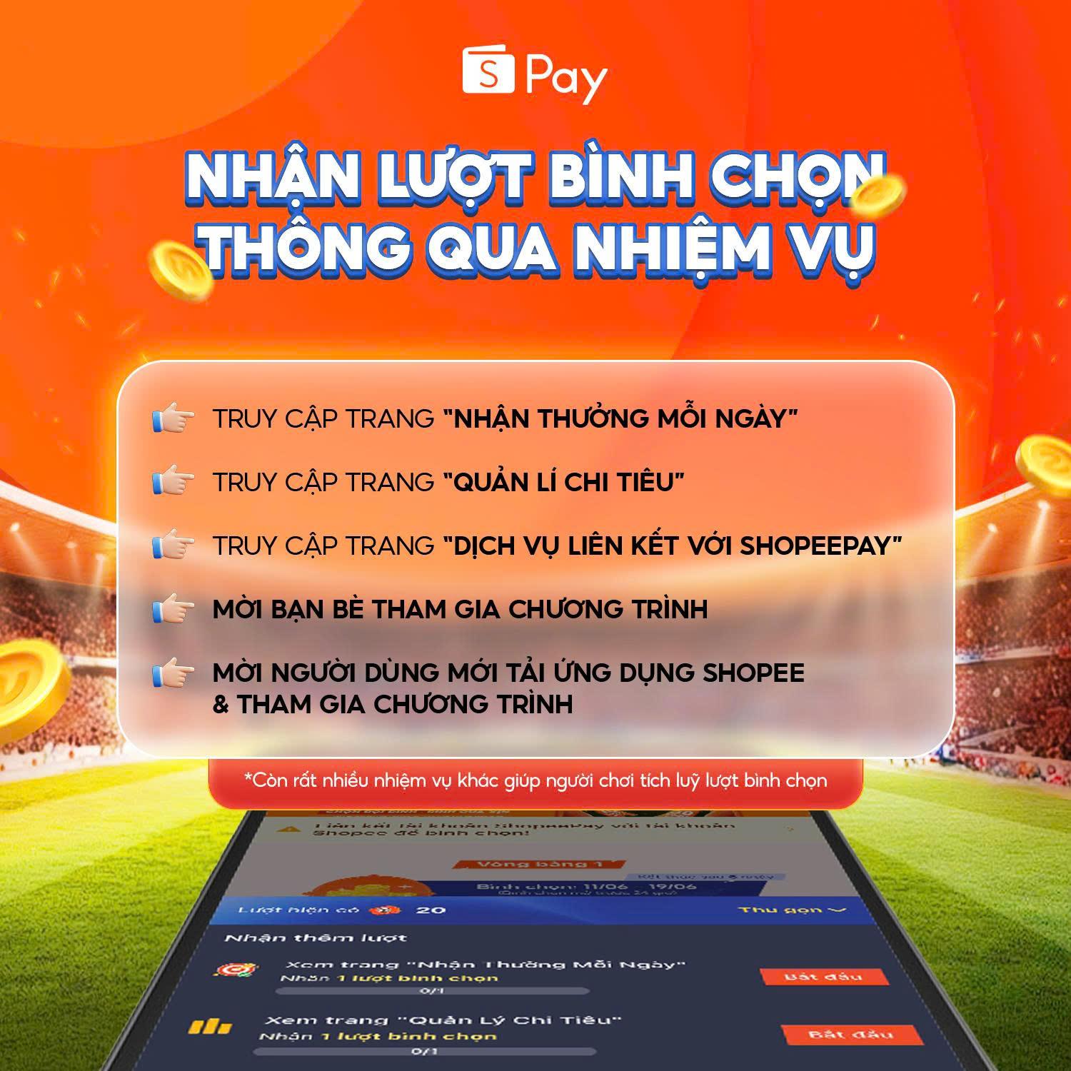 World Cup 2026: L&agrave;m sao để c&oacute; nhiều lượt b&igrave;nh chọn, &ldquo;săn&rdquo; 3 chiếc Samsung Galaxy S26 Ultra v&agrave; voucher h&agrave;ng chục triệu tr&ecirc;n ShopeePay? - Ảnh 5.