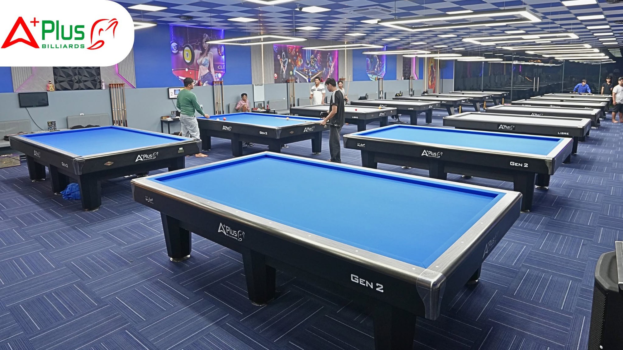 Bàn bida Aplus Billiards chuẩn thi đấu: Giải pháp hạ tầng tối ưu lợi nhuận cho CLB - Ảnh 4. Bàn bida Aplus Billiards chuẩn thi đấu: Giải pháp hạ tầng tối ưu lợi nhuận cho CLB - Ảnh 4.