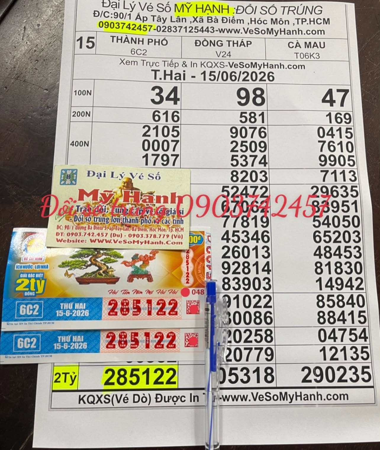 Tr&uacute;ng độc đắc xổ số miền Nam, t&agrave;i xế xe dịch vụ l&atilde;nh tiền mặt lẫn chuyển khoản - Ảnh 1.