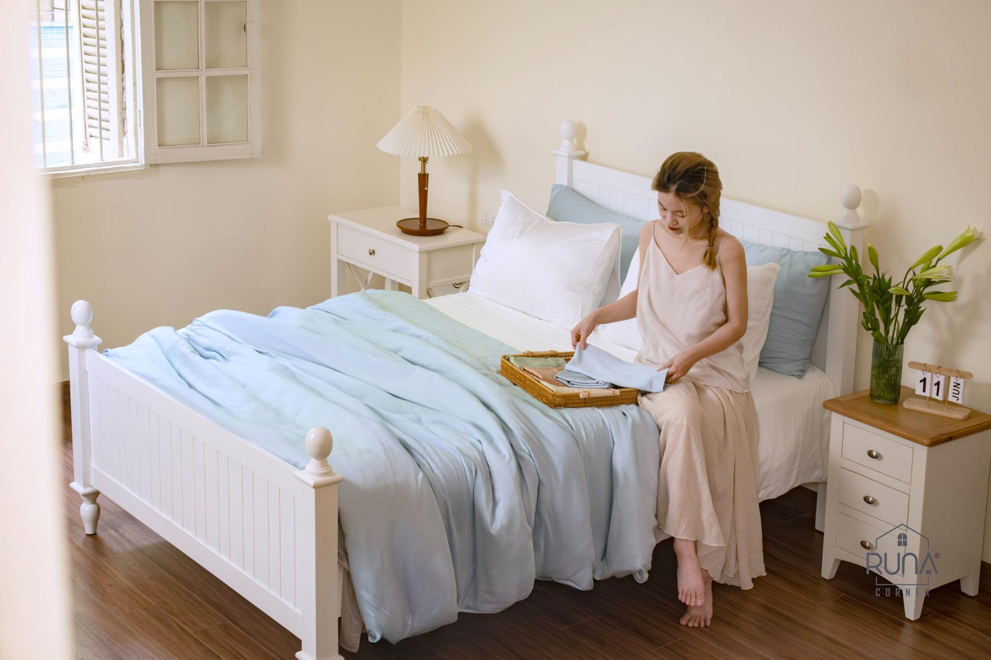 Từ decor đến tiêu dùng xanh: Vì sao chăn ga tối giản của Runa Corner đang được giới trẻ yêu thích? - Ảnh 3. Từ decor đến tiêu dùng xanh: Vì sao chăn ga tối giản của Runa Corner đang được giới trẻ yêu thích? - Ảnh 3.