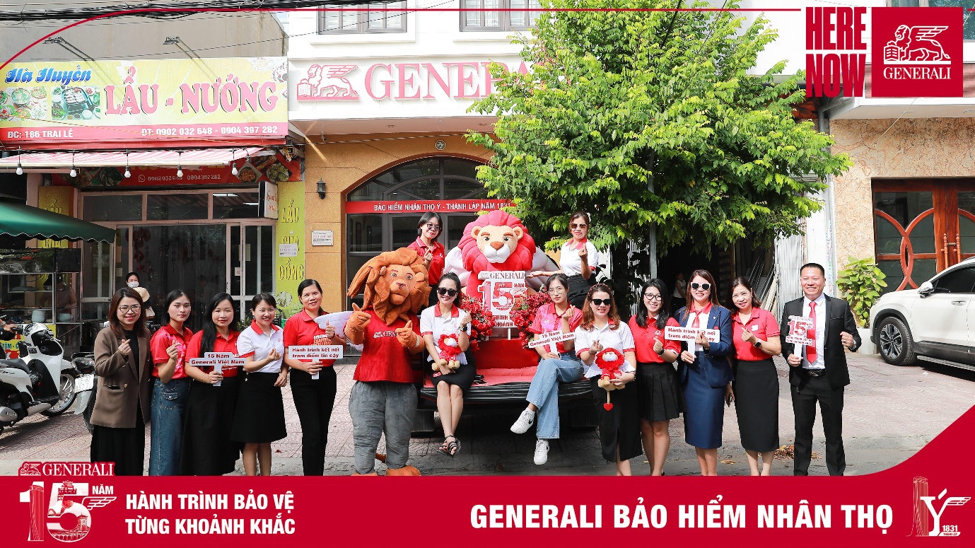Generali mang chuyến xe &ldquo;H&agrave;nh tr&igrave;nh kết nối trăm điểm tin cậy&rdquo; gh&eacute; thăm c&aacute;c Văn ph&ograve;ng Tổng Đại l&yacute; tại miền Bắc - Ảnh 3.