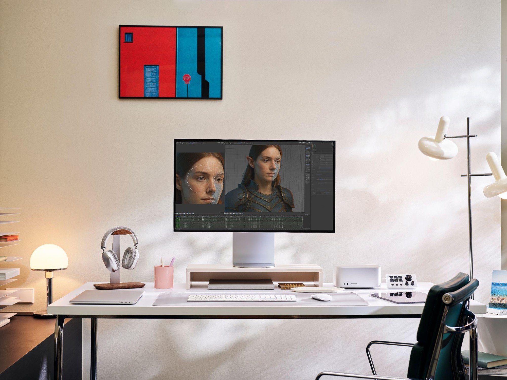 LG UltraFine evo 6K: Khi m&agrave;n h&igrave;nh kh&ocirc;ng chỉ hiển thị, m&agrave; trở th&agrave;nh &ldquo;workstation&rdquo; cho kỷ nguy&ecirc;n s&aacute;ng tạo AI - Ảnh 5.
