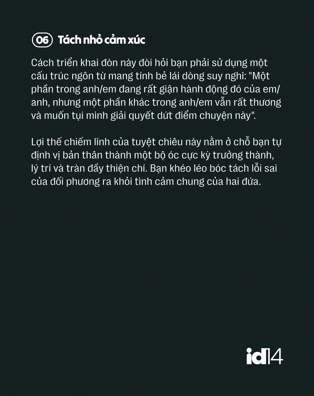 L&agrave;m thế n&agrave;o để lu&ocirc;n ở k&egrave;o tr&ecirc;n khi c&atilde;i nhau với người y&ecirc;u?- Ảnh 9.