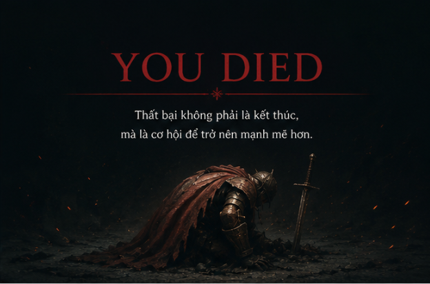 Học cách đối mặt với thất bại từ những tựa game Souls-like: Tại sao đàn ông cần sự kiên trì? - Ảnh 2. Học cách đối mặt với thất bại từ những tựa game Souls-like: Tại sao đàn ông cần sự kiên trì? - Ảnh 2.