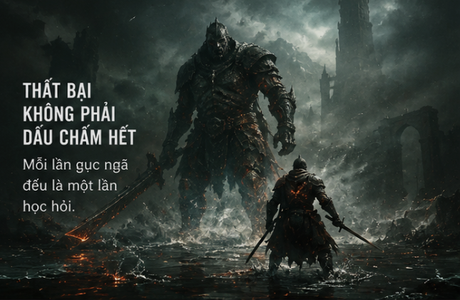 Học cách đối mặt với thất bại từ những tựa game Souls-like: Tại sao đàn ông cần sự kiên trì? - Ảnh 1. Học cách đối mặt với thất bại từ những tựa game Souls-like: Tại sao đàn ông cần sự kiên trì? - Ảnh 1.