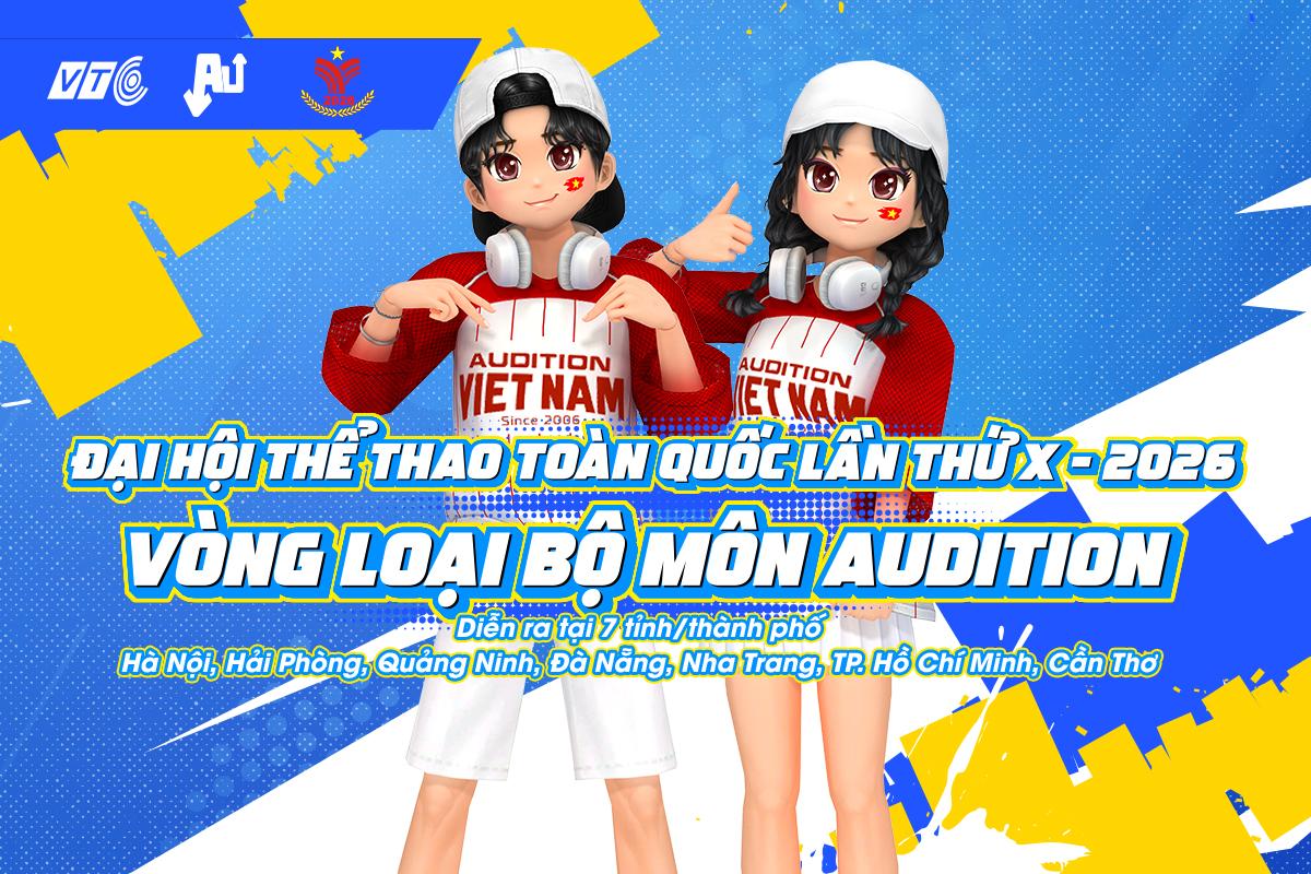 Audition lần đầu tiên ghi danh tại Đại hội Thể thao Toàn quốc lần thứ X - Ảnh 4. Audition lần đầu tiên ghi danh tại Đại hội Thể thao Toàn quốc lần thứ X - Ảnh 4.
