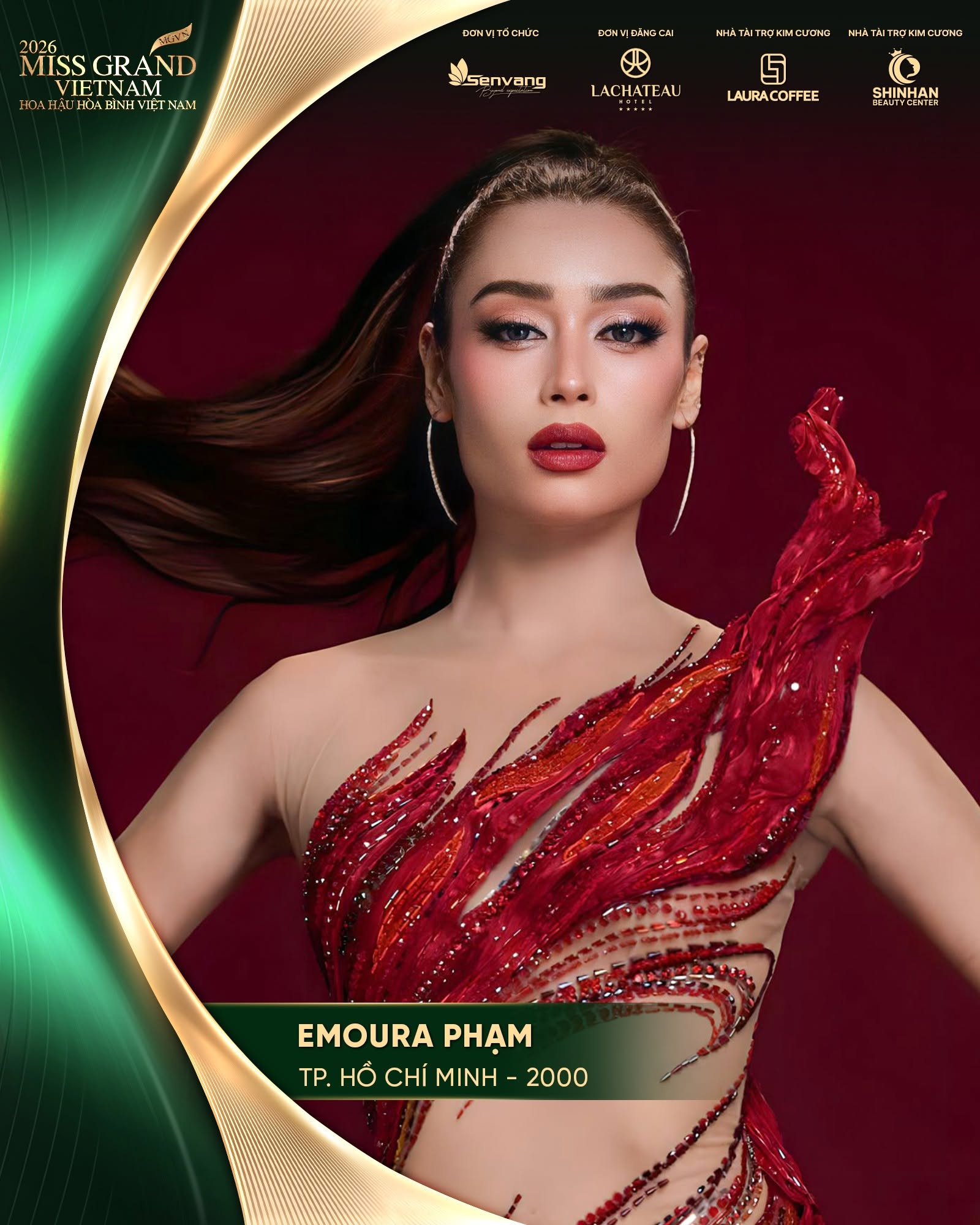 ‘Bông hồng lai’ Emoura Phạm: Ẩn số đáng mong chờ tại Miss Grand Vietnam 2026 - Ảnh 5. ‘Bông hồng lai’ Emoura Phạm: Ẩn số đáng mong chờ tại Miss Grand Vietnam 2026 - Ảnh 5.