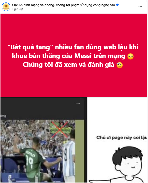 Cục An ninh mạng ph&aacute;t th&ocirc;ng b&aacute;o n&oacute;ng tới những người đang xem World Cup!- Ảnh 1.