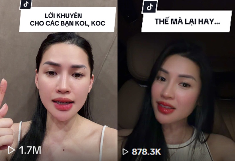 Ồn &agrave;o giới skinbiz: Hannah Olala l&ecirc;n tiếng về tin đồn "ch&egrave;n &eacute;p" KOL kh&aacute;c, V&otilde; H&agrave; Linh l&ecirc;n hot search- Ảnh 4.