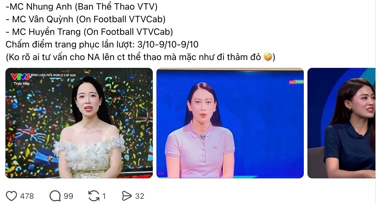 Tranh c&atilde;i BTV thể thao kh&ocirc;ng được mặc đồ điệu: Kh&aacute;n giả c&oacute; đang qu&aacute; khắt khe?- Ảnh 1.