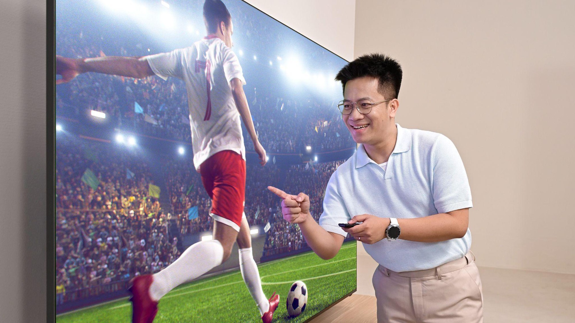 Hỏi xo&aacute;y đ&aacute;p nhanh, dự đo&aacute;n World Cup c&ugrave;ng trợ l&yacute; Vision AI Companion tr&ecirc;n Samsung AI TV - Ảnh 3.